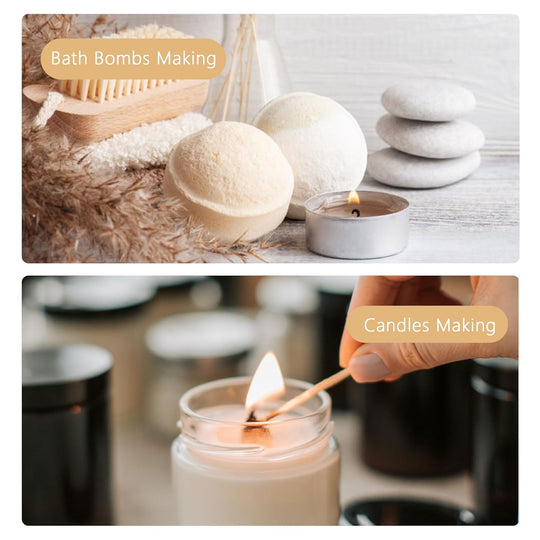 White Tea Essential Oil, ESSLUX Aromatherapy Essential Oils for Diffuser, Massage, Soap, Candle Making, Home Fragrance, 30 Ml