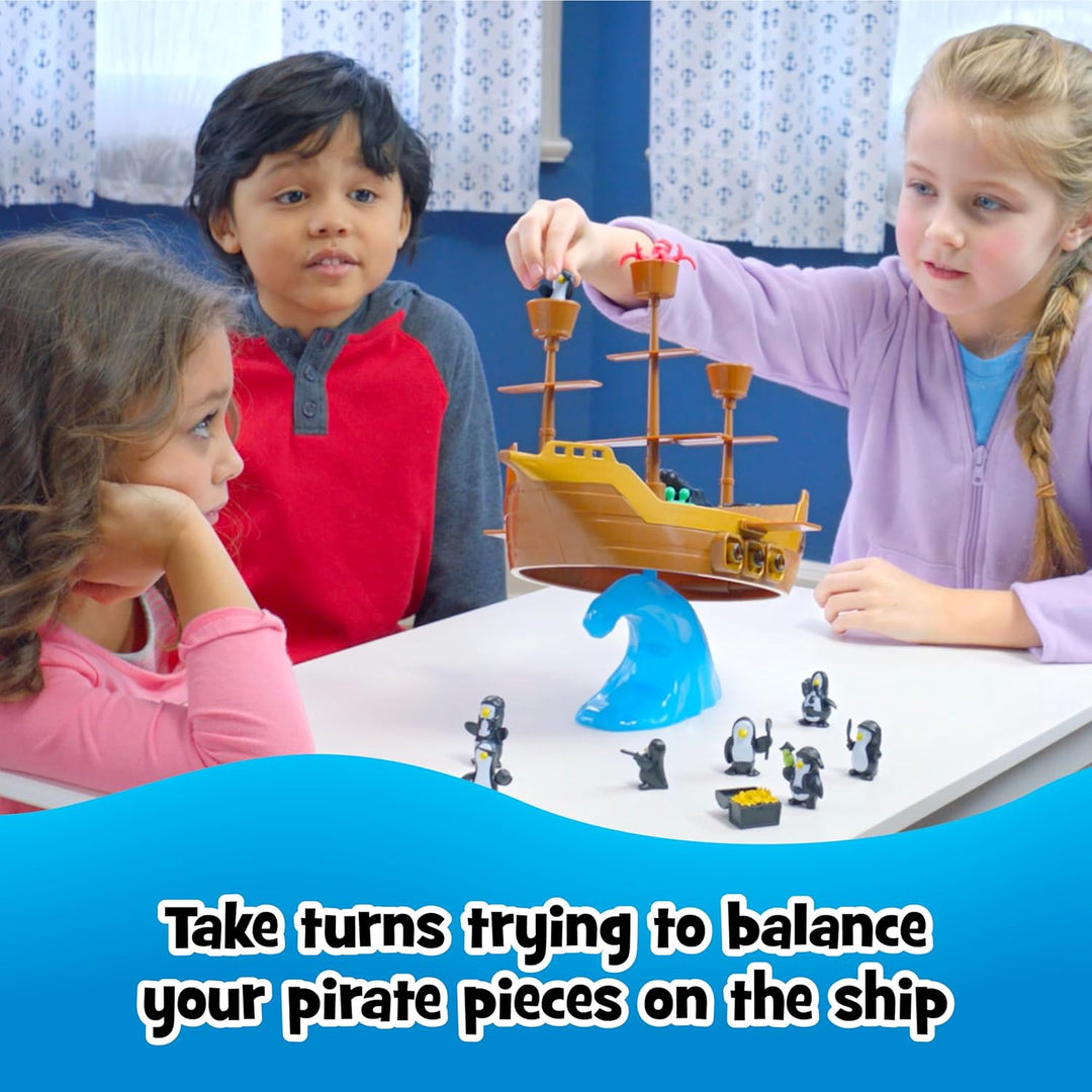 Don’T Rock the Boat Board Game-Kids Games, Family Games for Kids and Adults, Board Games for Family Night, Multi-Player Board Games, Builds Hand &amp; Eye Coordination, Balancing Toy, Ages 5+