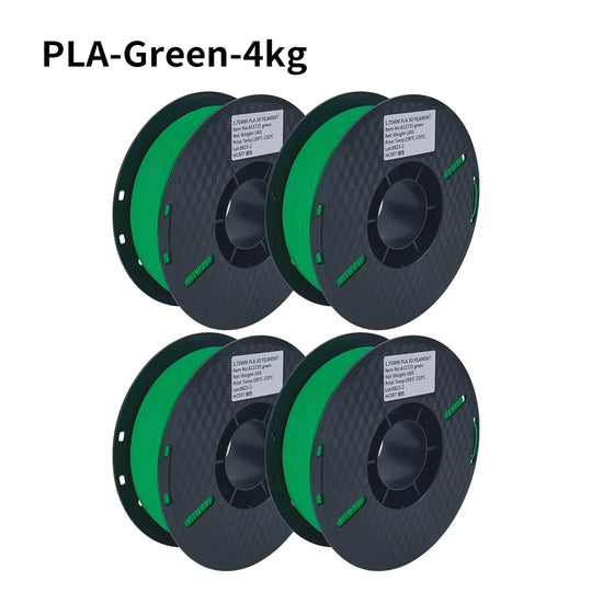 PLA Filament PLA Tricolor Silk 1.75Mm 3KG 4KG 5KG Multicolor Eco-Friendly 3D Printer Filament Fit Most FDM 3D Printers