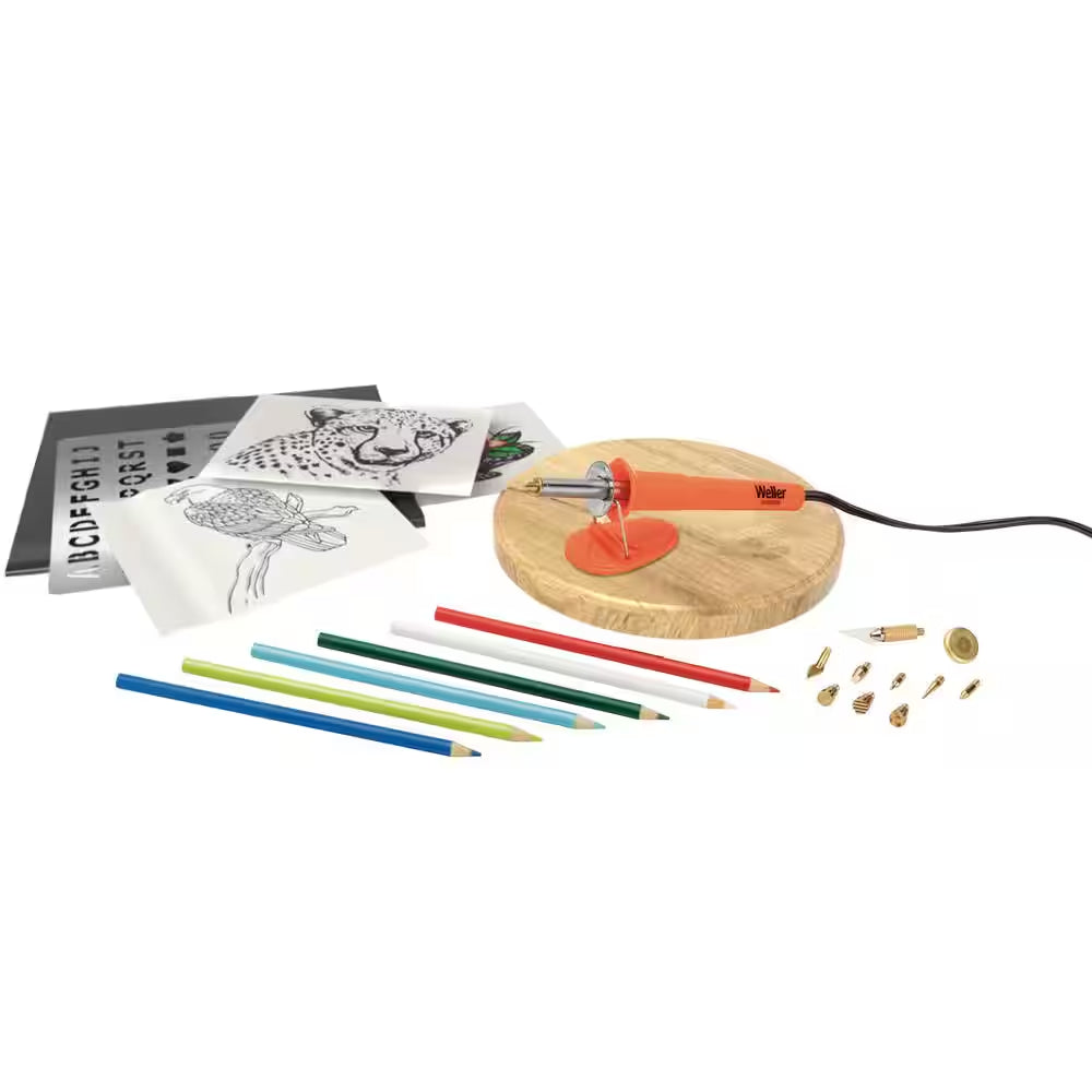 Create Your Own Wood Burning Project Soldering Iron Kit, 28 Piece