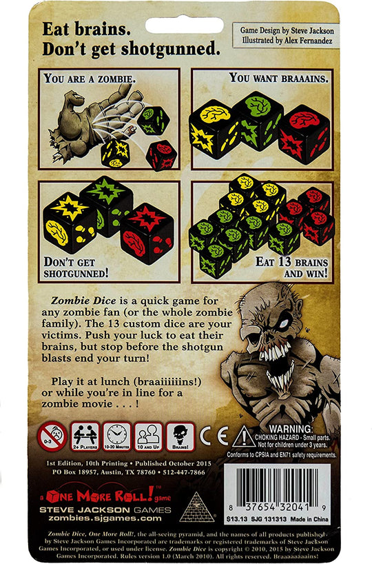 Steve Jackson Games Zombie Dice