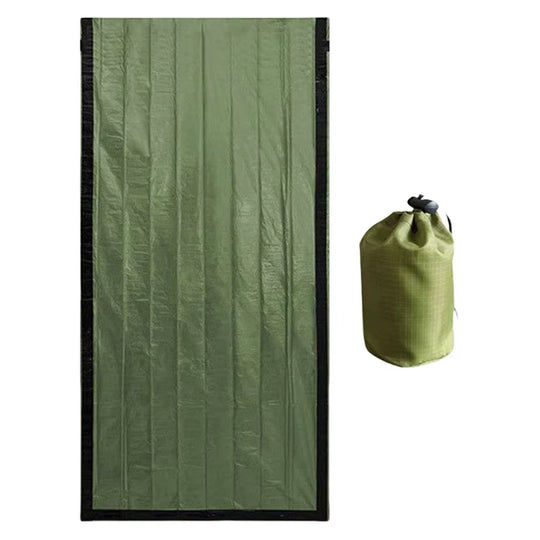 2/3/6Pcs Emergency Blanket Waterproof Survival Sleeping Bag Portable Thermal Sleeping Bag for Camping Hiking Outdoor Adventure