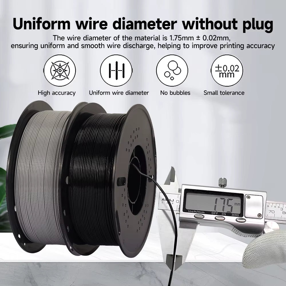 Newest HS-PETG 3D Printer Filament 1.75Mm High Speed 3D Printinng Material Hyper PETG 5KG 10KG Mix Color