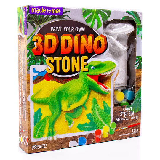 ! Paint Your Own 3D Dino Stone, 9 In. X 7 In. Wall Art