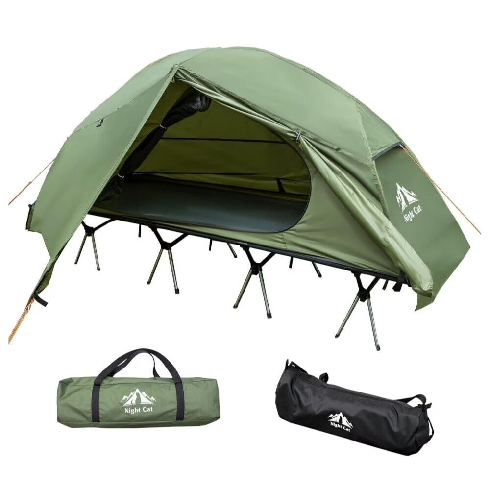 Camping Cot Tent Waterproof 1 Person Off-Road Combo