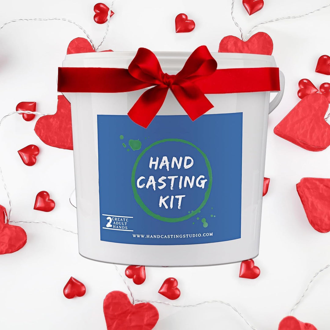 Hand Casting Kit Couples &amp; Keepsake Hand Mold Kit Couples for Holiday Activities, Molding Kits for Adults, Child, Wedding, Friends, Plaster Hand Mold Casting Kit by Godora