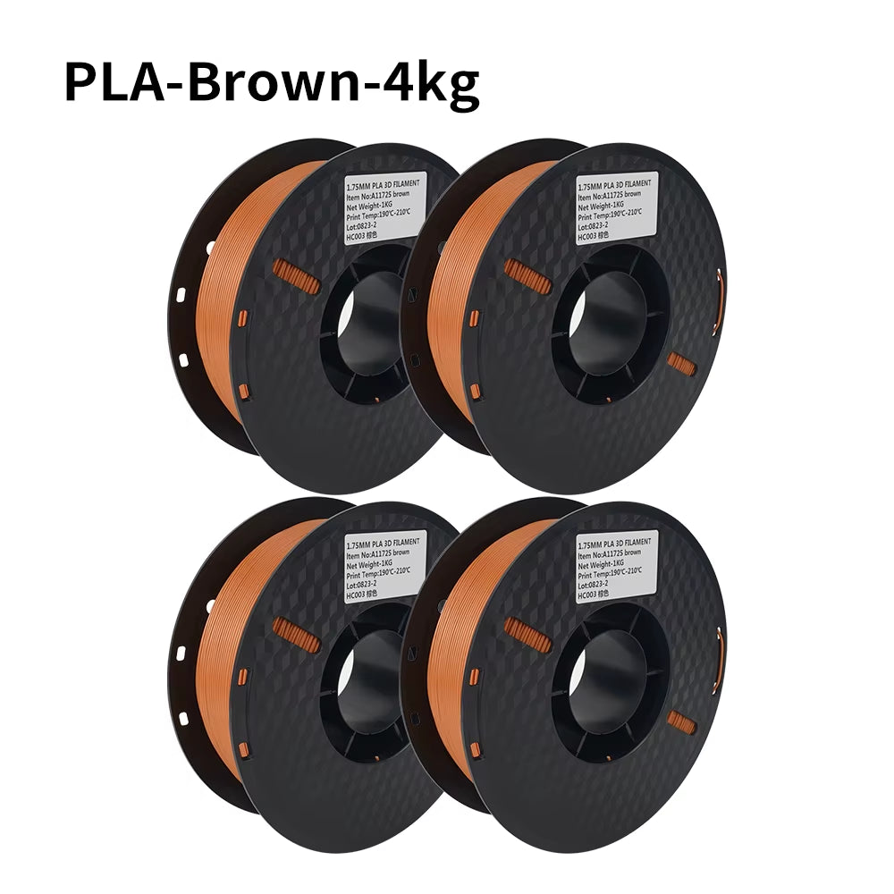 PLA Filament PLA Tricolor Silk 1.75Mm 3KG 4KG 5KG Multicolor Eco-Friendly 3D Printer Filament Fit Most FDM 3D Printers
