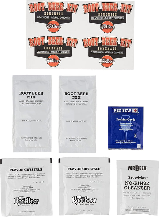Mr. Root Beer Home Brewing Root Beer Kit