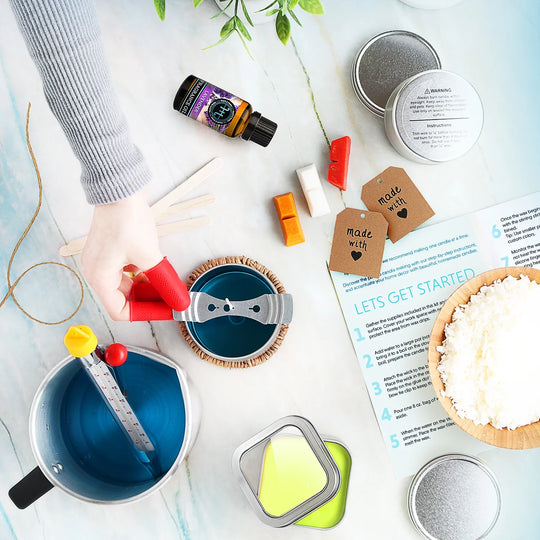 Hearth and Harbor Complete DIY Candle Making Kit Supplies for Adults and Children