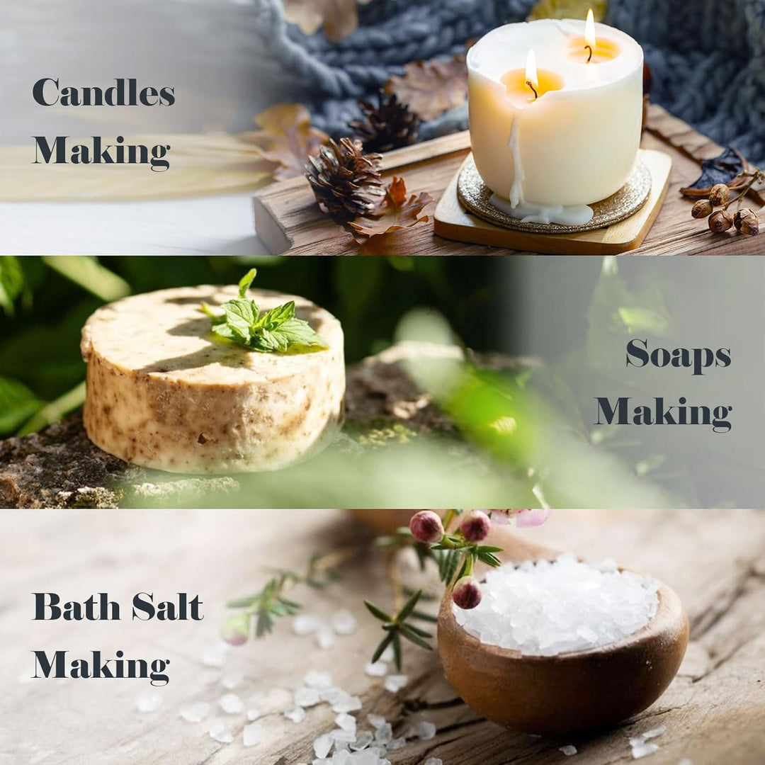 Amakane Fragrance Oils Set, Essential Oils for Diffuser, Fragrance Oil for Candle Making, Soap Making Scents, Aromatherapy Oils 6X10Ml, Masculine
