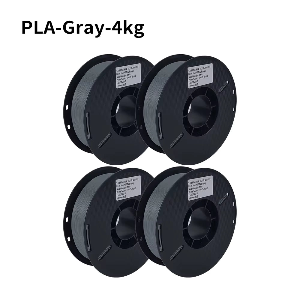 PLA Filament PLA Tricolor Silk 1.75Mm 3KG 4KG 5KG Multicolor Eco-Friendly 3D Printer Filament Fit Most FDM 3D Printers