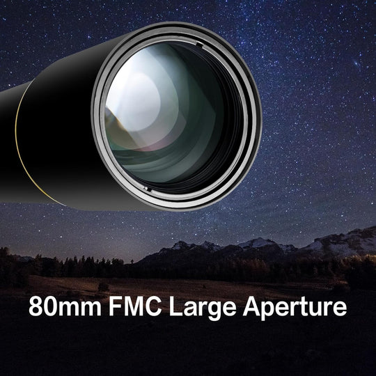 Telescopes for Adults Astronomy, 80Mm Aperture 900Mm Professional Refractor Telescope for Kids &amp; Beginners, Compact and Portable Travel Telescopio with Carrying Bag