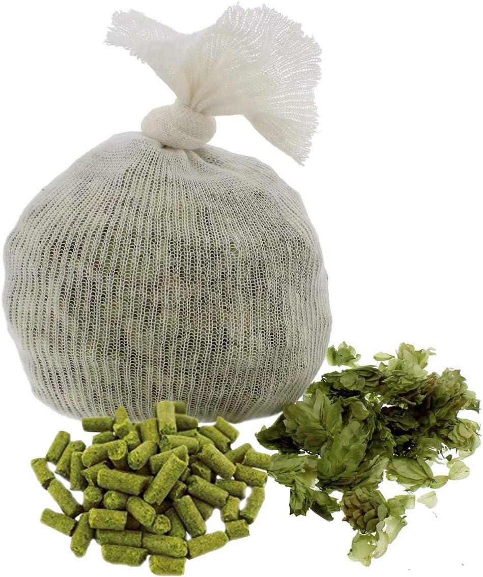 Muslin Hop Bag for Home Brewing (10 Count)