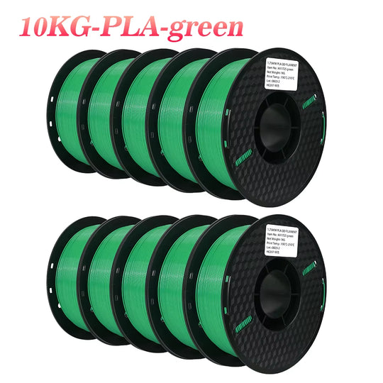 10KG/22LBS Mix Colors PLA TPU PETG Filament 1Kg 1 75Mm for 3D Printer Material for 3D Printing Filamento Pla 3D Printer Filament