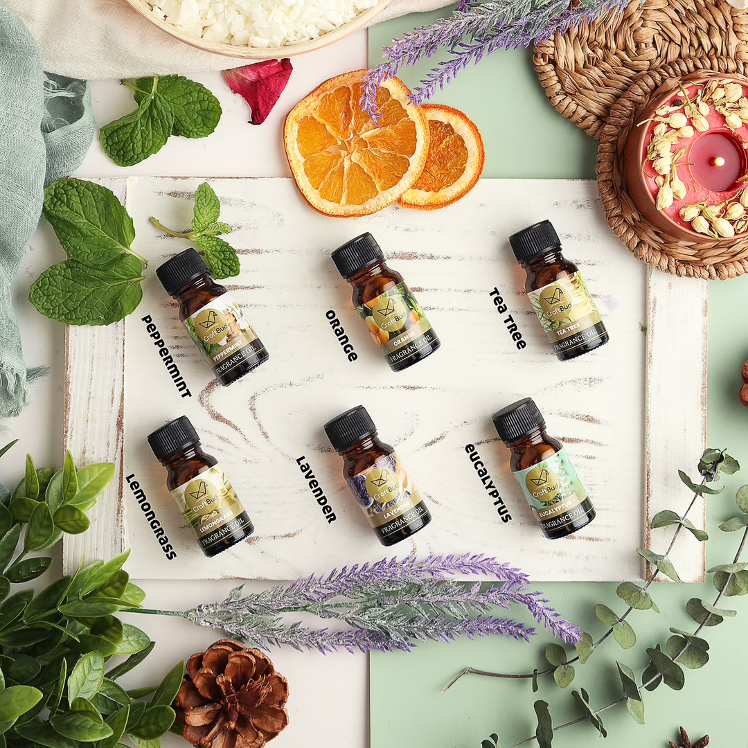 Candle Fragrance Oil for Candle Making, 6 Scents