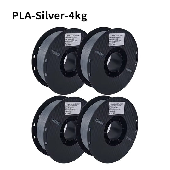 PLA Filament PLA Tricolor Silk 1.75Mm 3KG 4KG 5KG Multicolor Eco-Friendly 3D Printer Filament Fit Most FDM 3D Printers