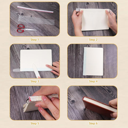 Wood Book Binding Cradle with an Awl, Book Binding Kits Used for Bookbinding Hole Punching, Sturdy and Durable, Easy to Store, Bookbinding Supplies Punch Tools