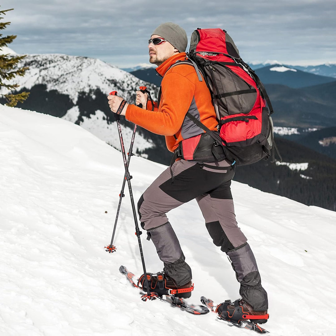 G2 GO2GETHER Aluminum Trekking Poles - Quick Adjustable Locks, Comfort Handle, Padded Strap, Snow Baskets - Walking Sticks Suitable for Hiking, Walking