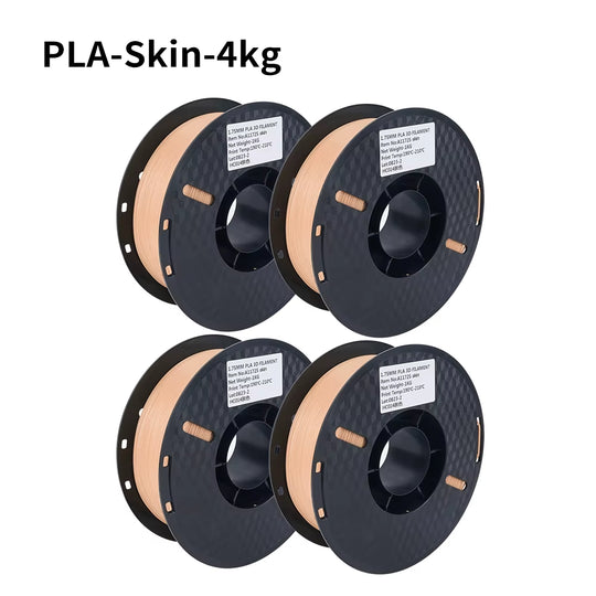 PLA Filament PLA Tricolor Silk 1.75Mm 3KG 4KG 5KG Multicolor Eco-Friendly 3D Printer Filament Fit Most FDM 3D Printers