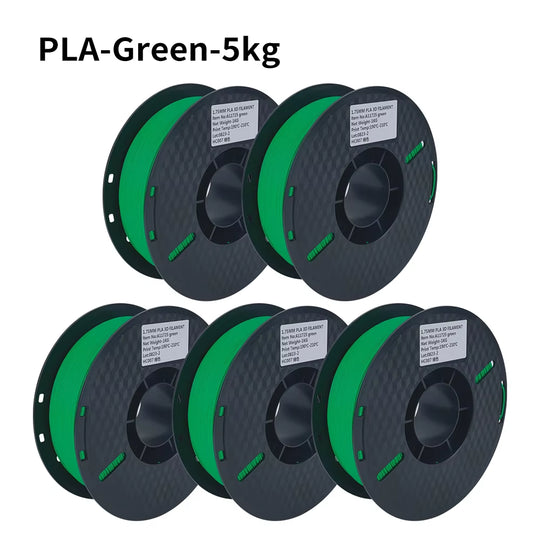 PLA Filament PLA Tricolor Silk 1.75Mm 3KG 4KG 5KG Multicolor Eco-Friendly 3D Printer Filament Fit Most FDM 3D Printers