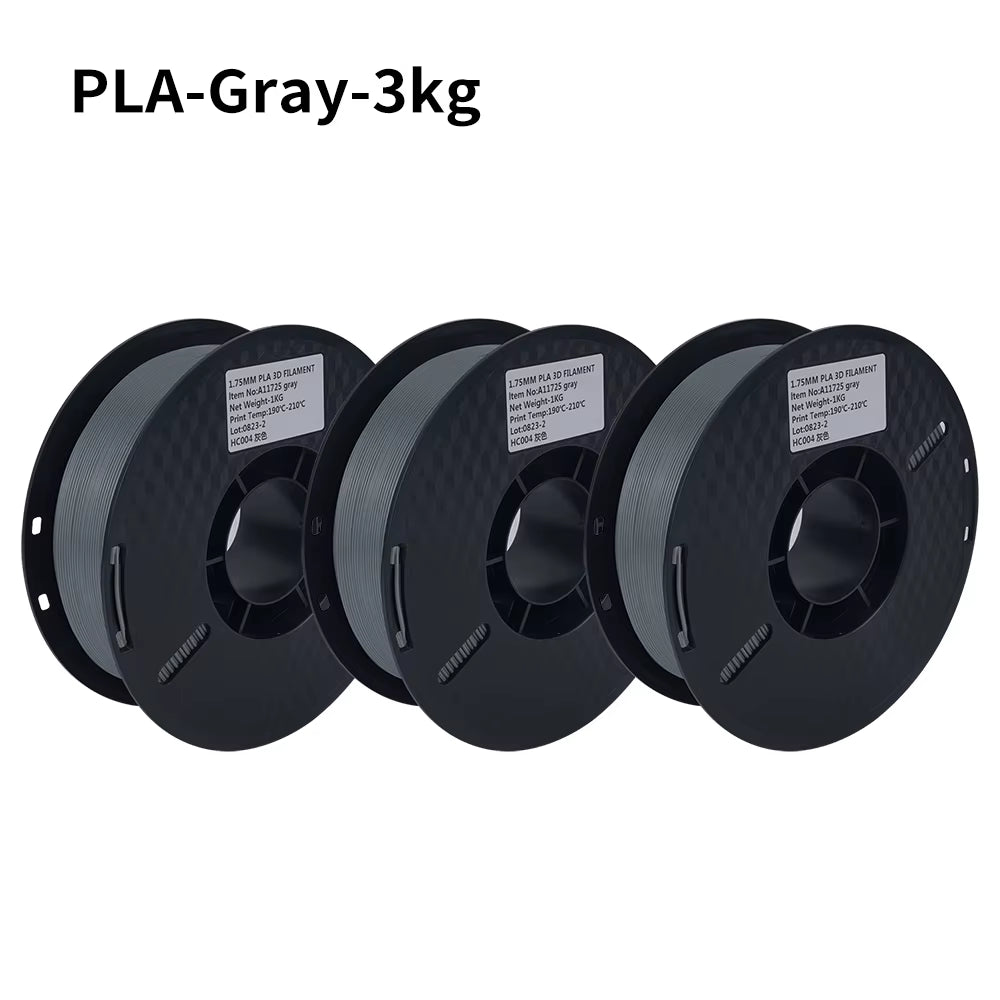 PLA Filament PLA Tricolor Silk 1.75Mm 3KG 4KG 5KG Multicolor Eco-Friendly 3D Printer Filament Fit Most FDM 3D Printers