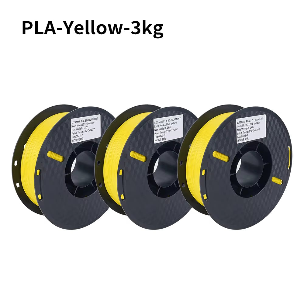 PLA Filament PLA Tricolor Silk 1.75Mm 3KG 4KG 5KG Multicolor Eco-Friendly 3D Printer Filament Fit Most FDM 3D Printers