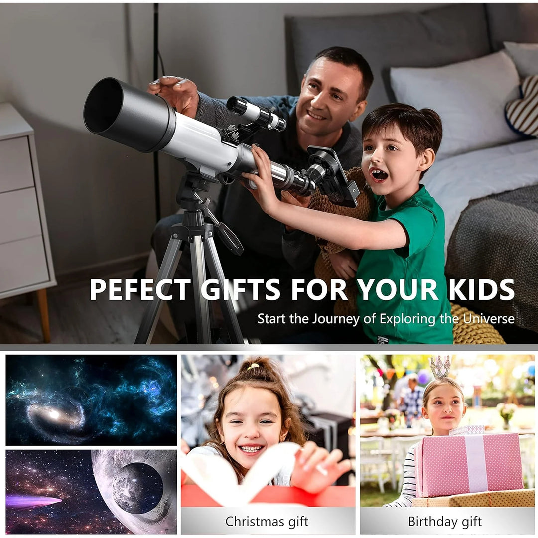 16X-120X Magnification Telescope 70Mm Aperture Telescopes for Astronomy