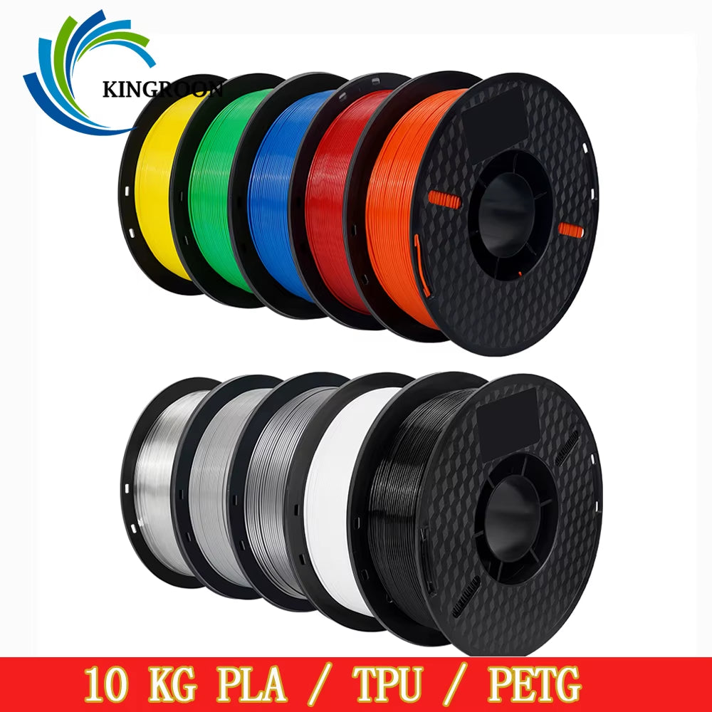 10KG/22LBS Mix Colors PLA TPU PETG Filament 1Kg 1 75Mm for 3D Printer Material for 3D Printing Filamento Pla 3D Printer Filament