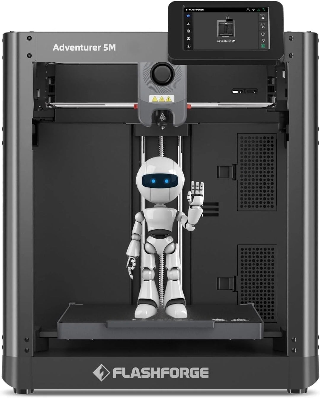 3D Printer Adventurer 5M, 3D Printers for Beginners Home DIY, High Speed Print Size 8.7 X 8.7 X 8.7In, Black