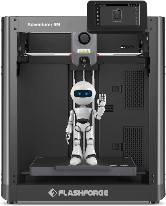 3D Printer Adventurer 5M, 3D Printers for Beginners Home DIY, High Speed Print Size 8.7 X 8.7 X 8.7In, Black