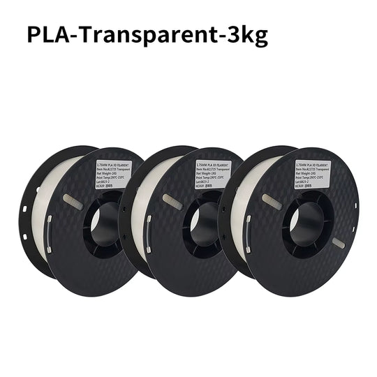 PLA Filament PLA Tricolor Silk 1.75Mm 3KG 4KG 5KG Multicolor Eco-Friendly 3D Printer Filament Fit Most FDM 3D Printers