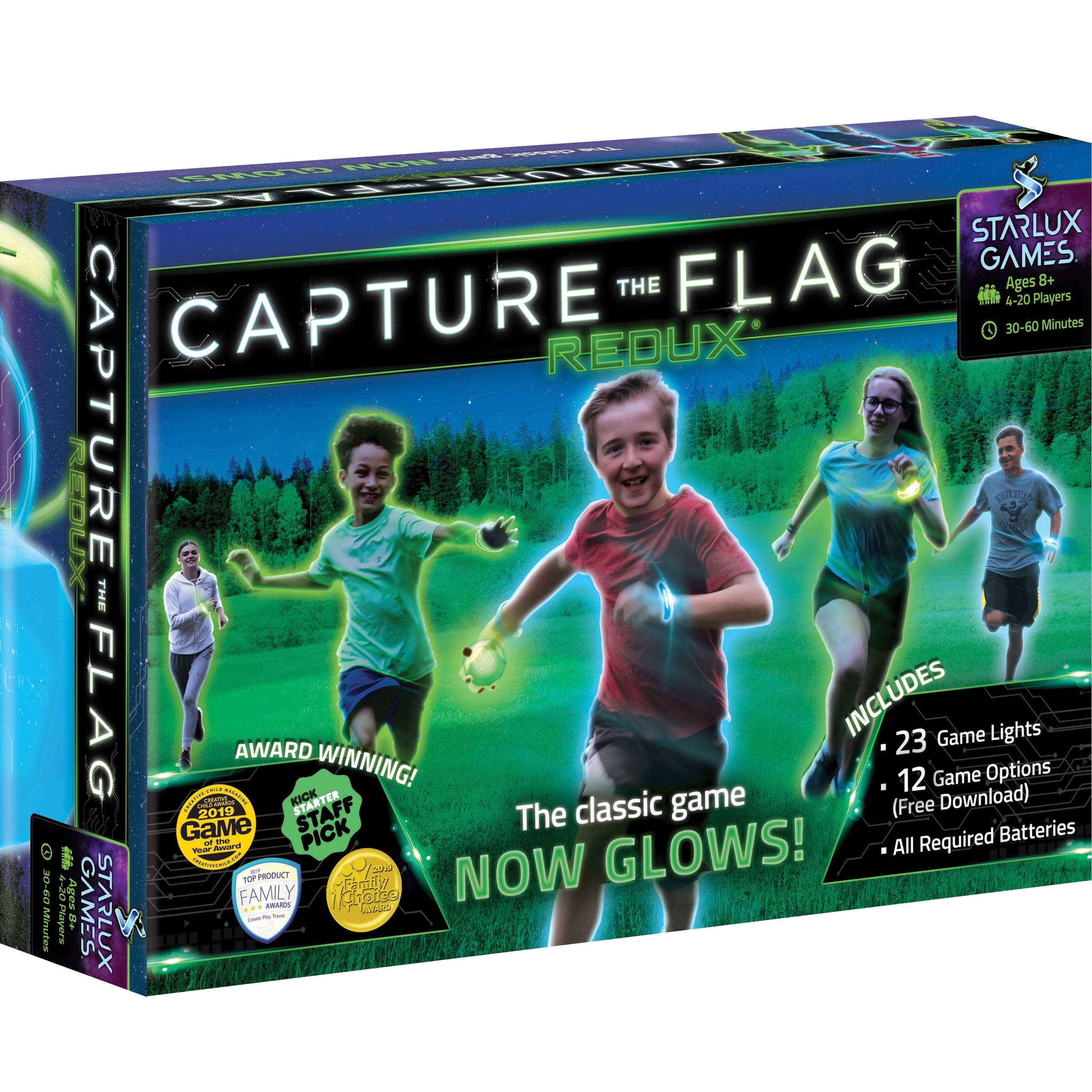 REDUX: the Original Glow in the Dark Capture the Flag Outdoor Game