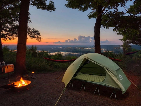 Camping Cot Tent Waterproof 1 Person Off-Road Combo