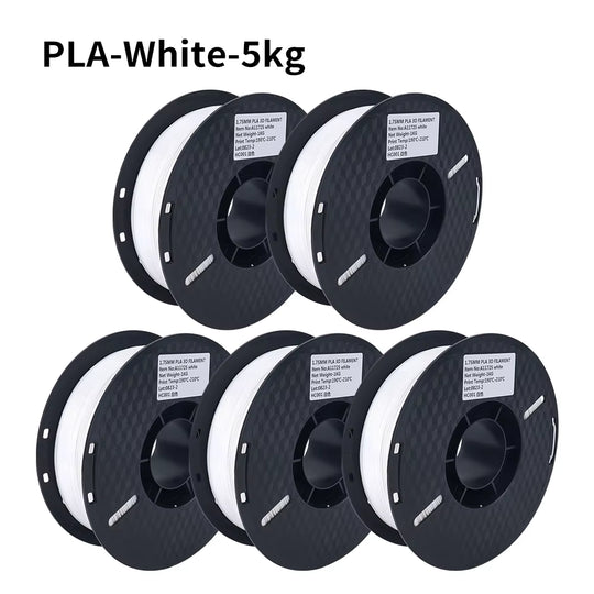 PLA Filament PLA Tricolor Silk 1.75Mm 3KG 4KG 5KG Multicolor Eco-Friendly 3D Printer Filament Fit Most FDM 3D Printers
