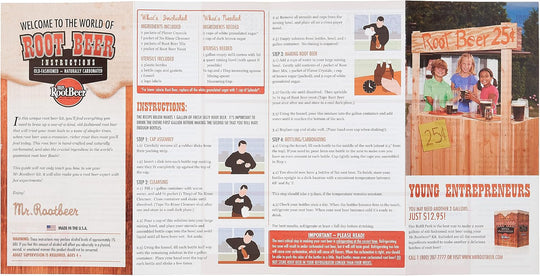 Mr. Root Beer Home Brewing Root Beer Kit