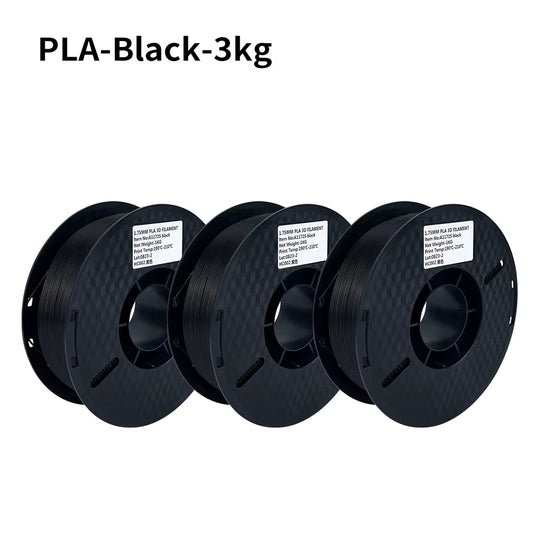 PLA Filament PLA Tricolor Silk 1.75Mm 3KG 4KG 5KG Multicolor Eco-Friendly 3D Printer Filament Fit Most FDM 3D Printers