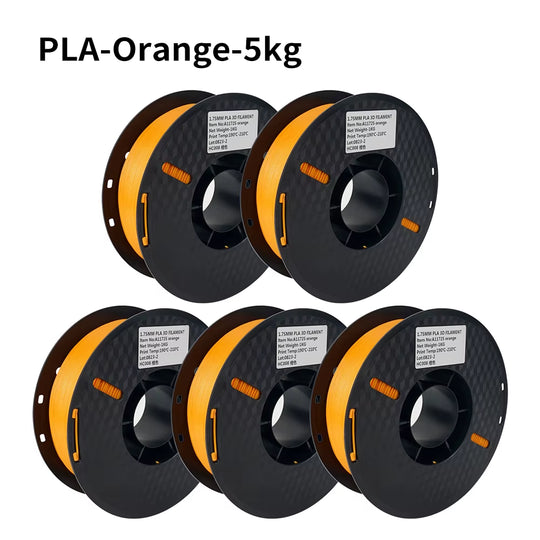 PLA Filament PLA Tricolor Silk 1.75Mm 3KG 4KG 5KG Multicolor Eco-Friendly 3D Printer Filament Fit Most FDM 3D Printers
