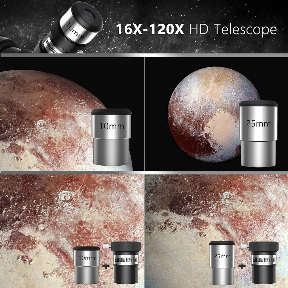 16X-120X Magnification Telescope 70Mm Aperture Telescopes for Astronomy