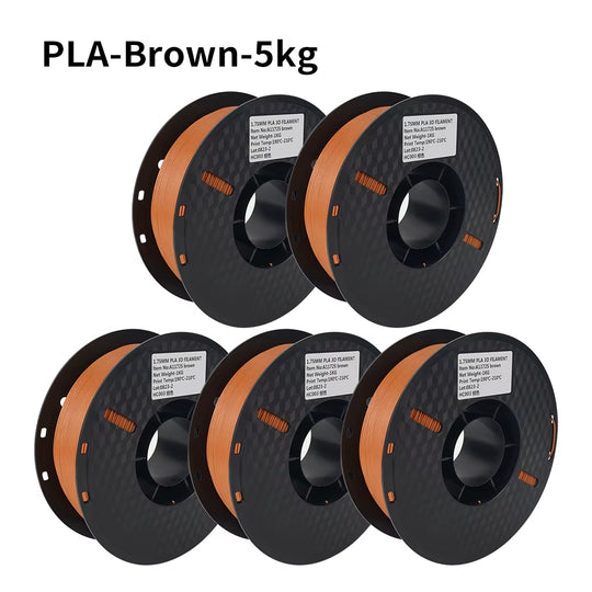 PLA Filament PLA Tricolor Silk 1.75Mm 3KG 4KG 5KG Multicolor Eco-Friendly 3D Printer Filament Fit Most FDM 3D Printers