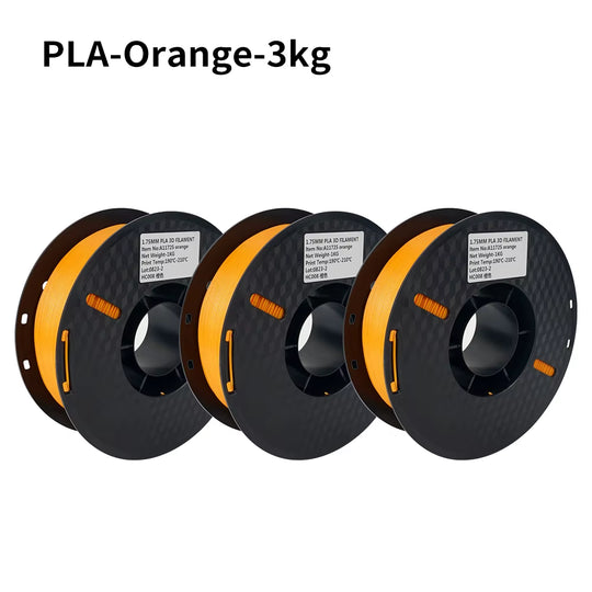 PLA Filament PLA Tricolor Silk 1.75Mm 3KG 4KG 5KG Multicolor Eco-Friendly 3D Printer Filament Fit Most FDM 3D Printers
