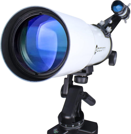 Telescopes for Adults Astronomy, 80Mm Aperture 600Mm Refractor Telescope for Kids &amp; Beginners, Compact and Portable Travel Telescopio with Backpack