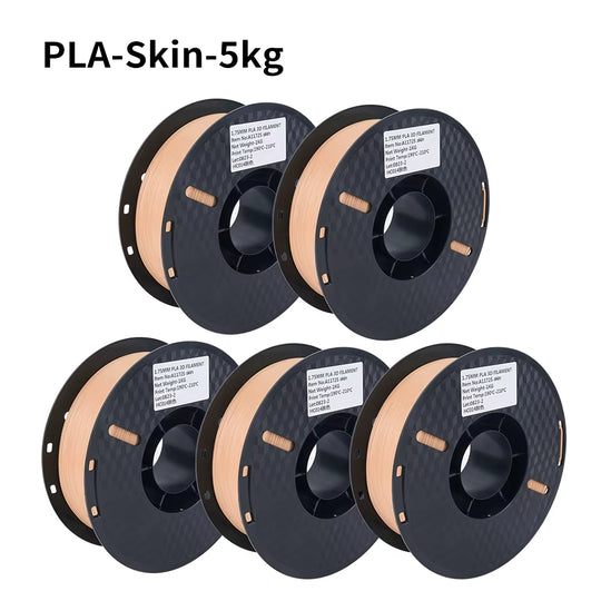 PLA Filament PLA Tricolor Silk 1.75Mm 3KG 4KG 5KG Multicolor Eco-Friendly 3D Printer Filament Fit Most FDM 3D Printers