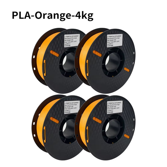 PLA Filament PLA Tricolor Silk 1.75Mm 3KG 4KG 5KG Multicolor Eco-Friendly 3D Printer Filament Fit Most FDM 3D Printers